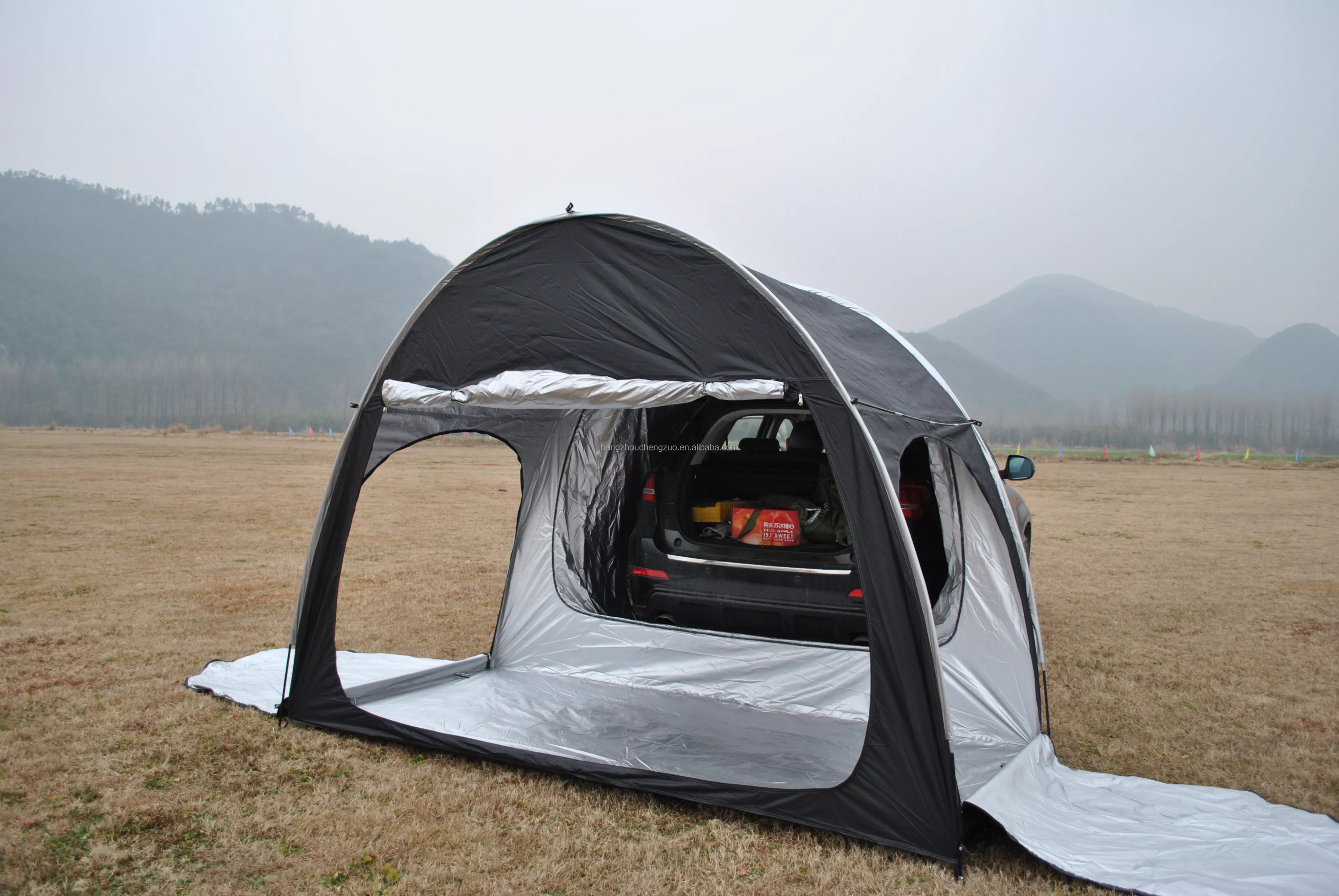 Cheap Goat Tents CZX 557 Car Awning Sun Shelter tent,SUV Rear Tent,Portable Waterproof car rear tent can be used as bike tent or storage tent   